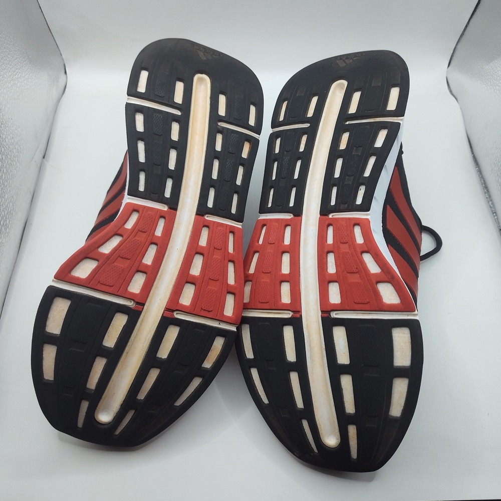Adidas Swift Run 23 Running Shoes Mens 7.5 Black Mesh Scarlet Red IG4706 - Picture 9 of 10